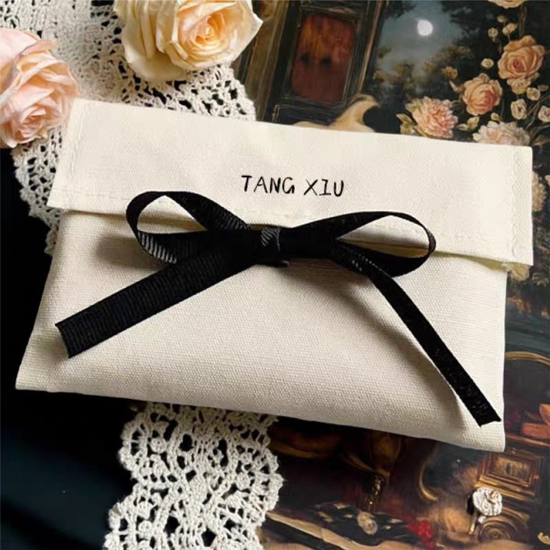 Flap Bag Envelope - Borsa a bustina in cotone con