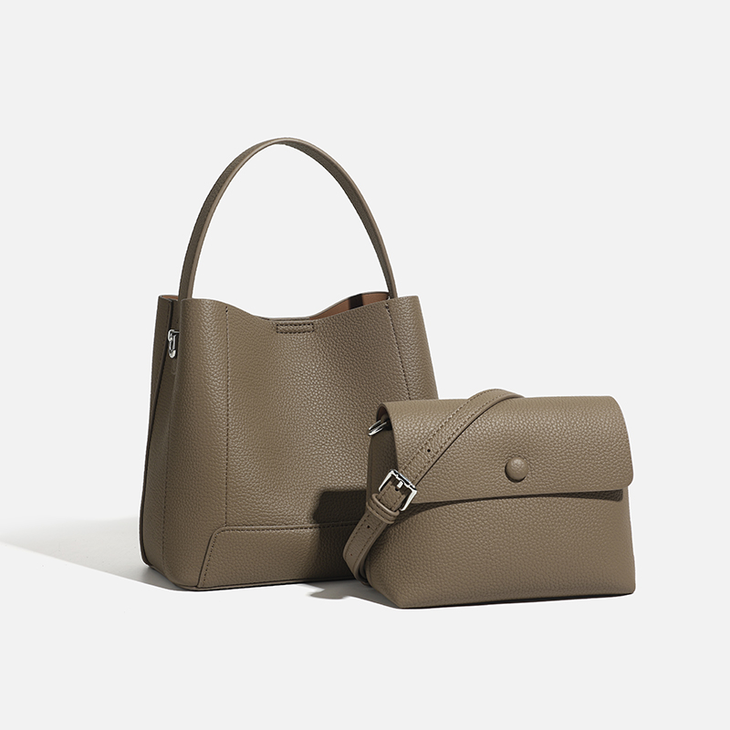 Hobo Bag Slouchy - Borsa Hobo da Donna in Vera