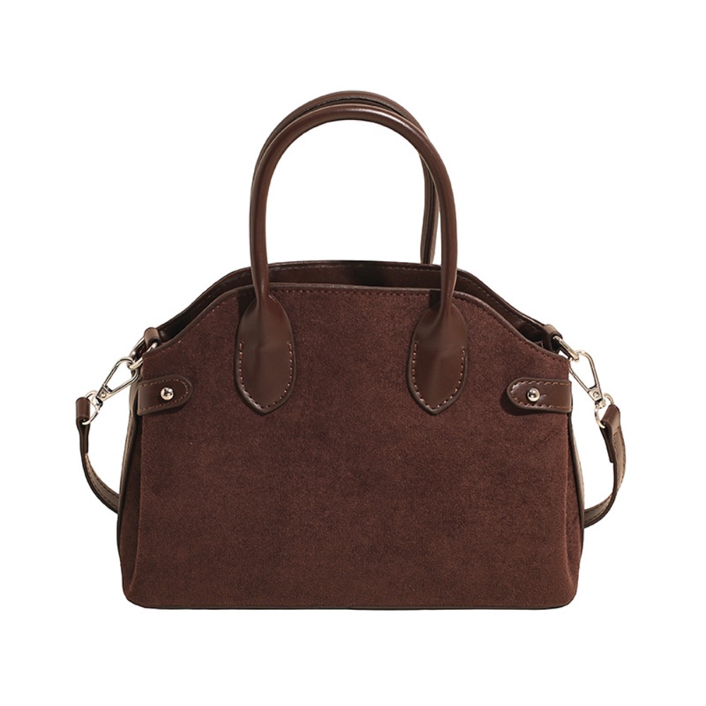 Hobo Bag Slouchy - Borsa a Spalla in Camoscio Stile