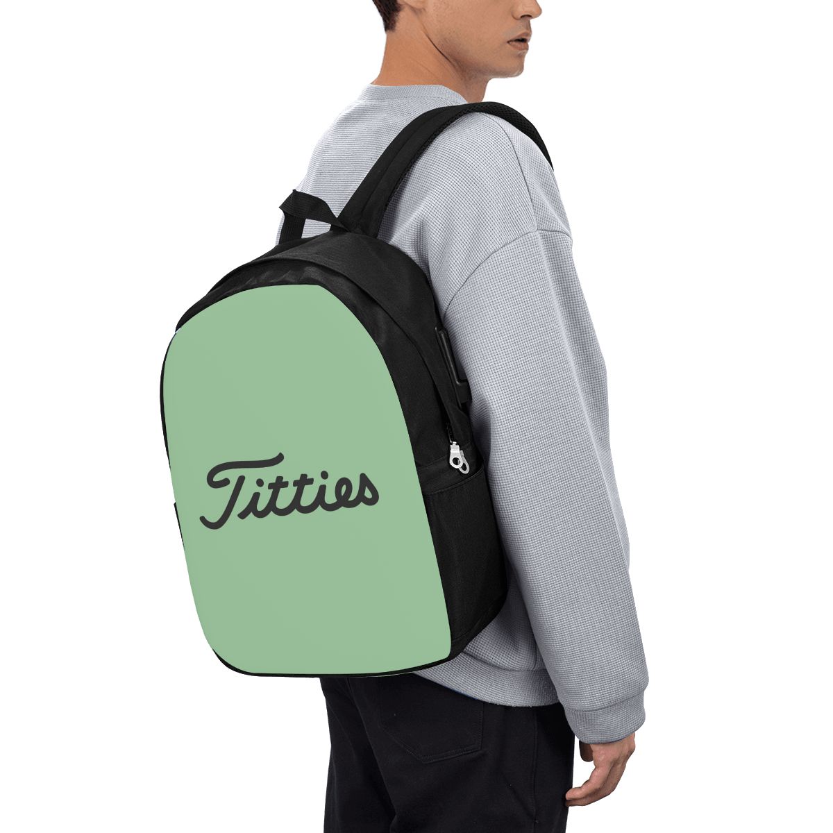 Women Bags For College - Titties Golf Ball Backpack Borsa da