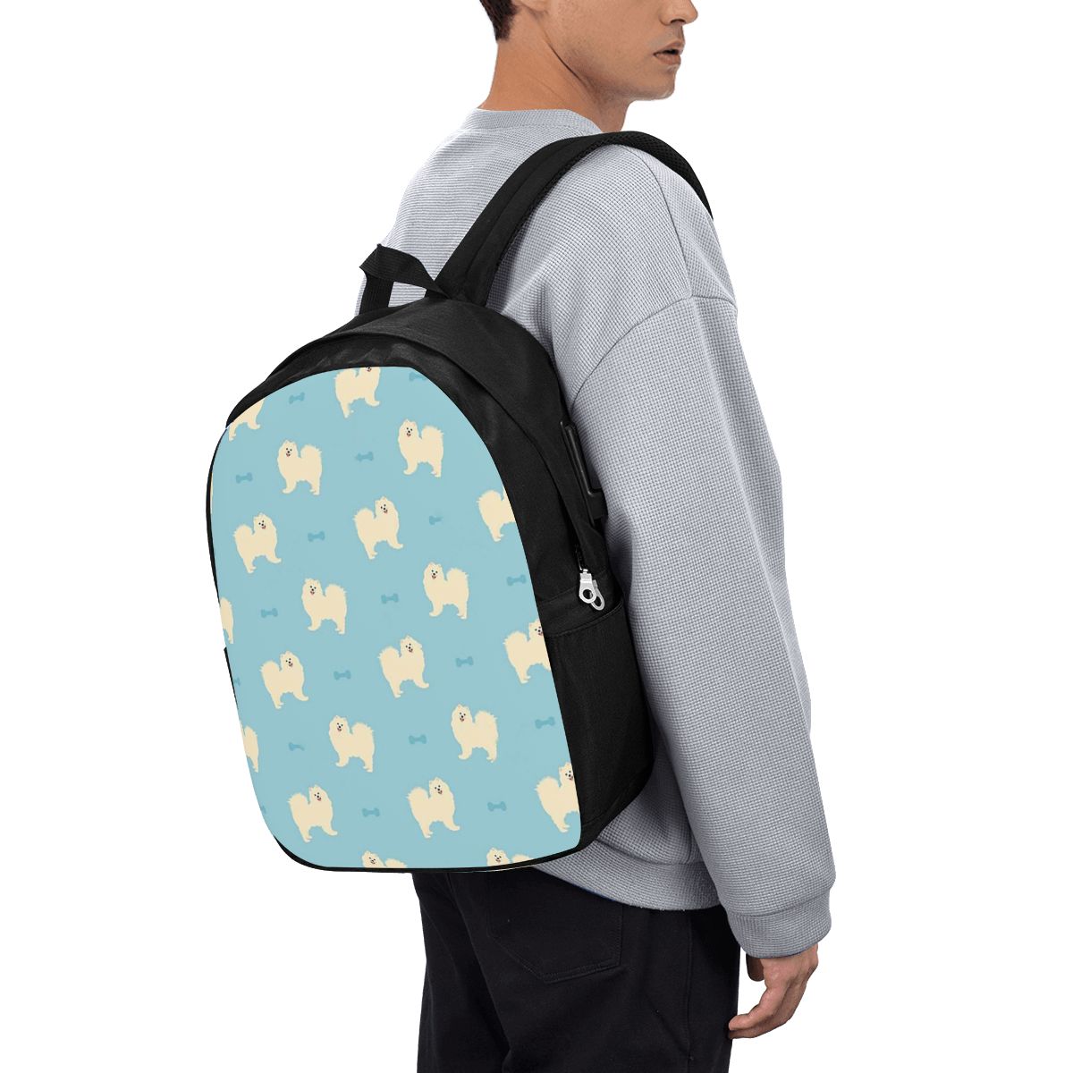 Women Bags For College - Zaino per cani Samoyed, borsa da