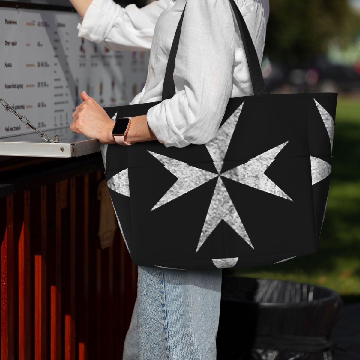 Women Bags Malta - Borsa da spiaggia grande da donna