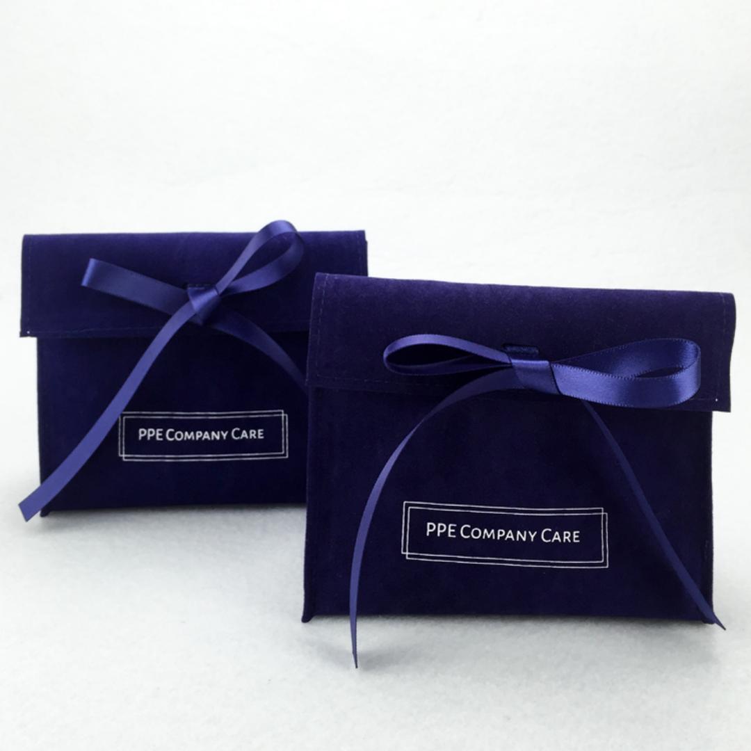 Flap Bag Envelope - Sacchetto Regalo per Gioielli con Logo
