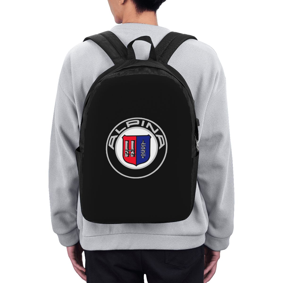 Women Bags For College - Alpina - Zaino con logo di