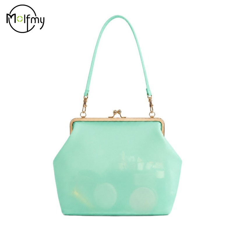Hobo Bag Slouchy - Borsa Trasparente in PVC Impermeabile, Borsa