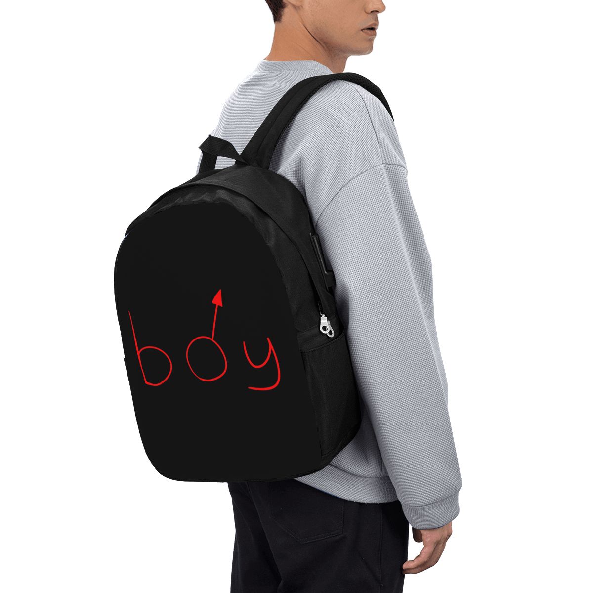 Women Bags For College - Boymoder Zaino con cappello e camicia,