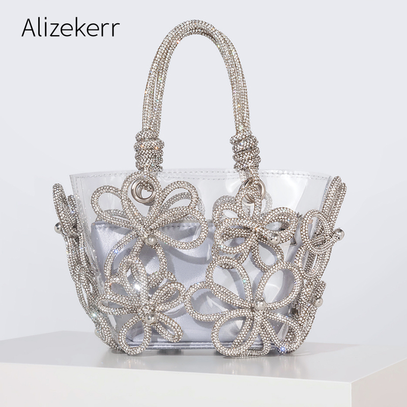 Borse a mano trasparenti con f - Women'S Bags Holiday recensione e prezzo