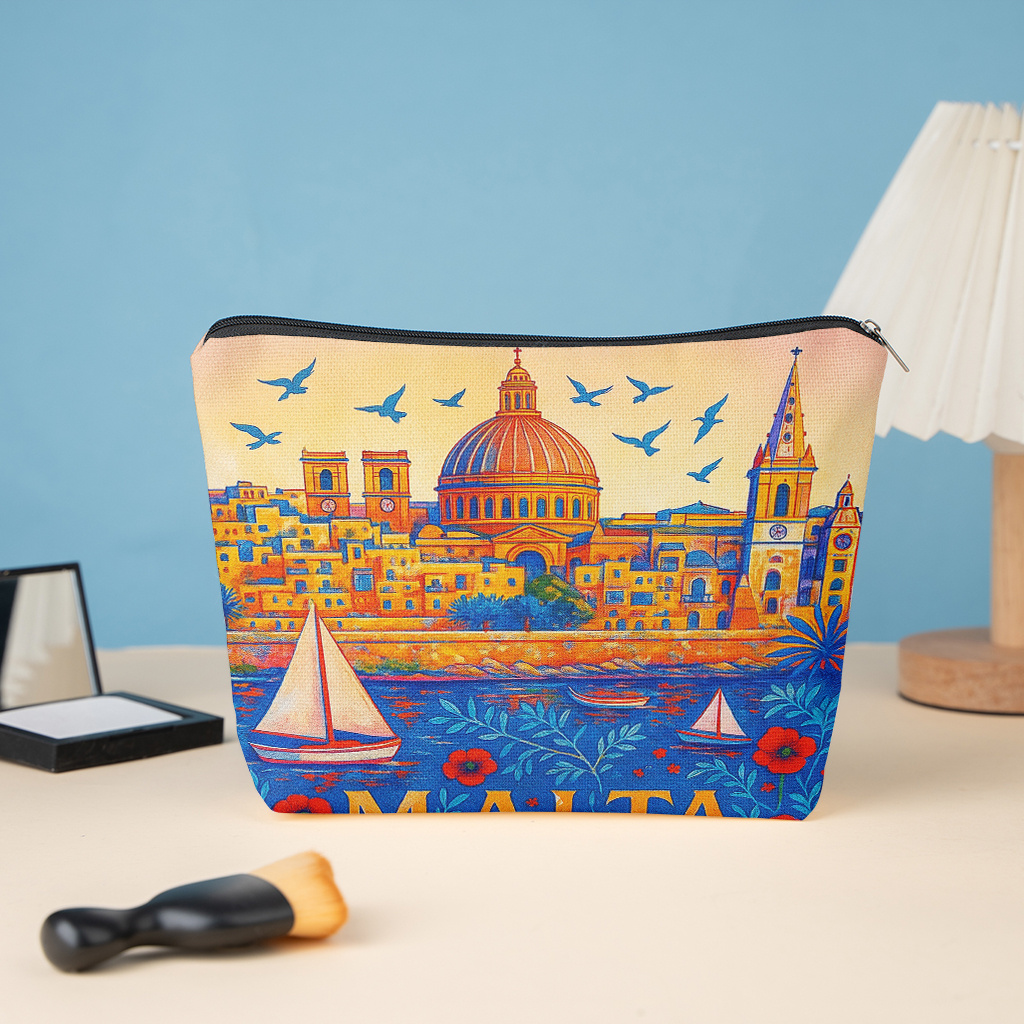 Borsa per il trucco con paesag - Women Bags Malta recensione e prezzo