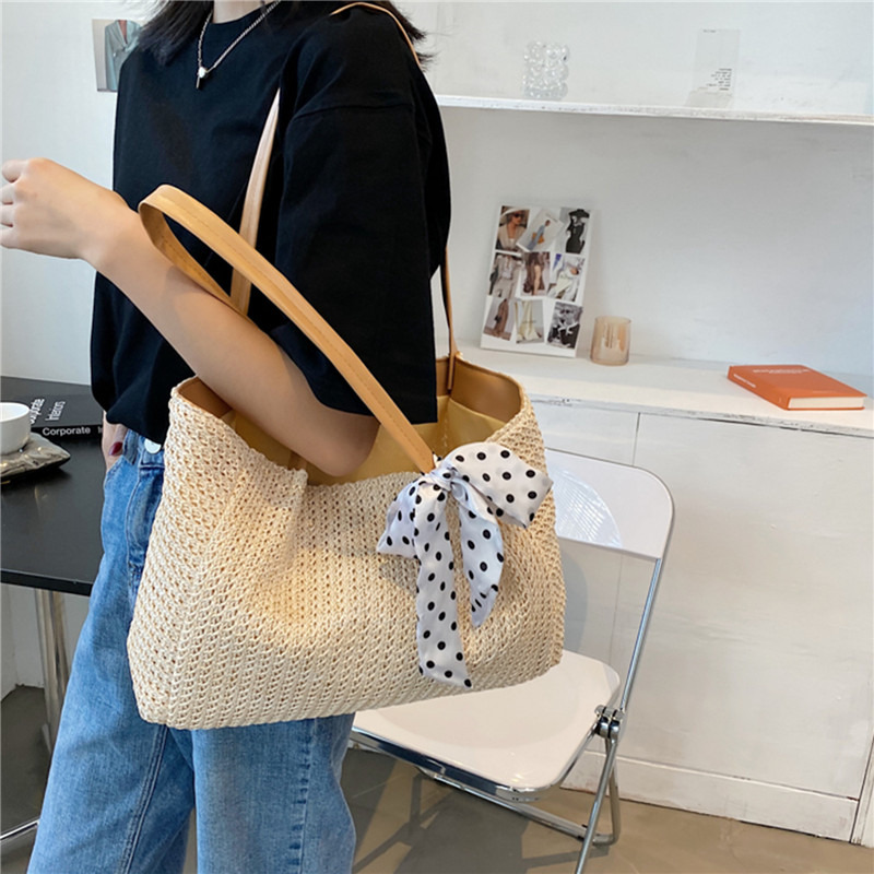 Sciarpa estiva borsa di paglia - Women Bags Handmade recensione e prezzo