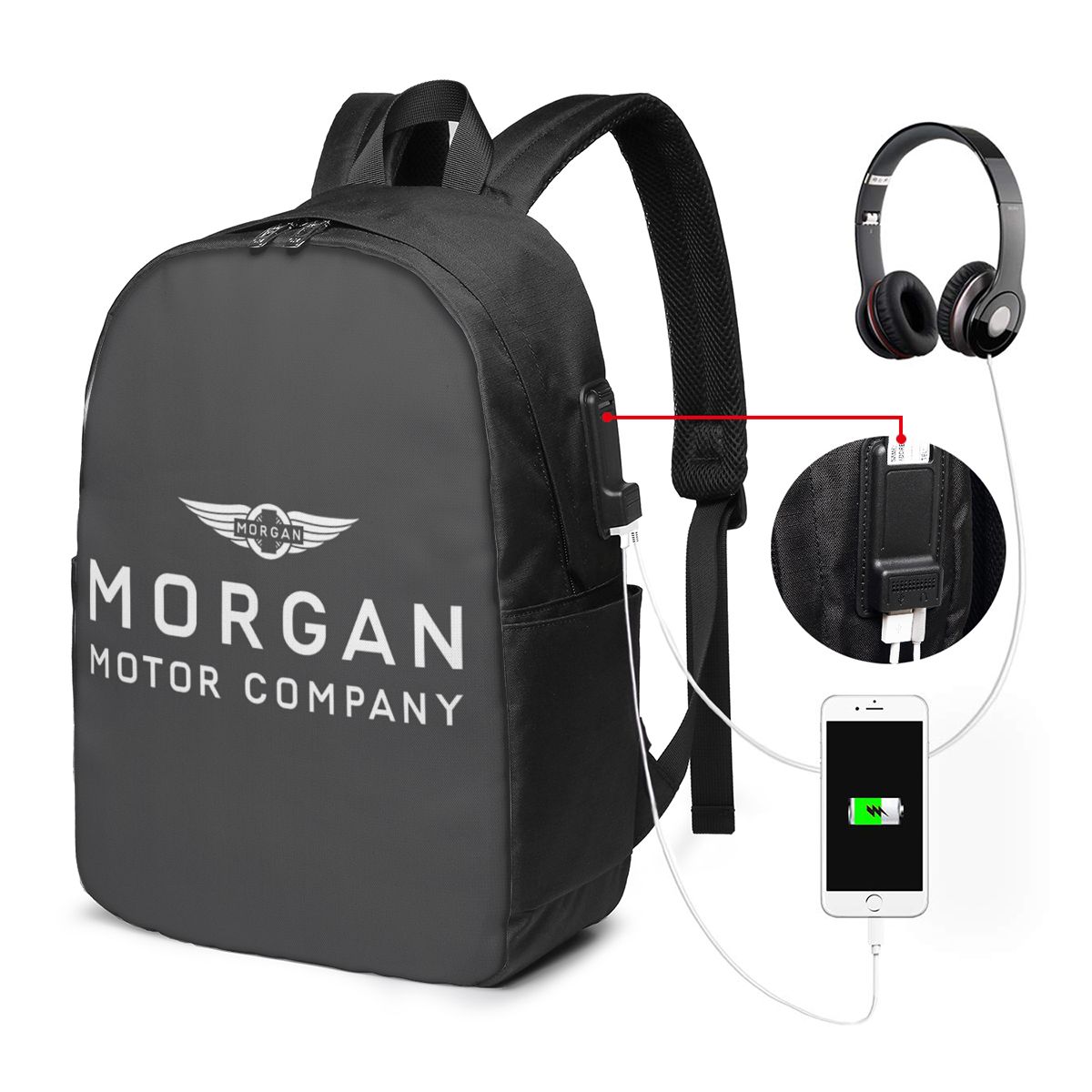 Zaino Morgan Motor Car Company - Women Bags For College recensione e prezzo