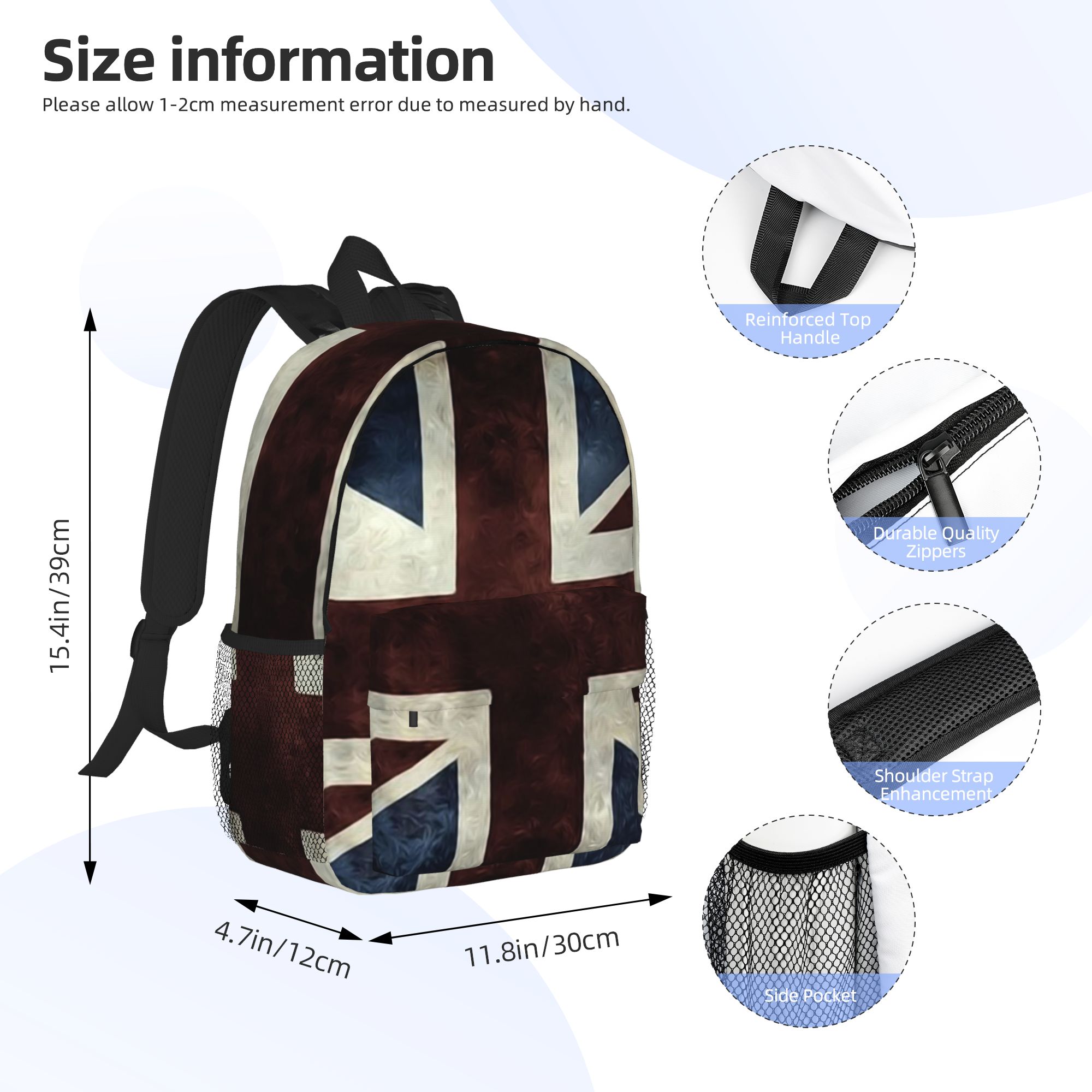 Zaino con bandiera Union Jack  - Women Bags Uk Sale recensione e prezzo