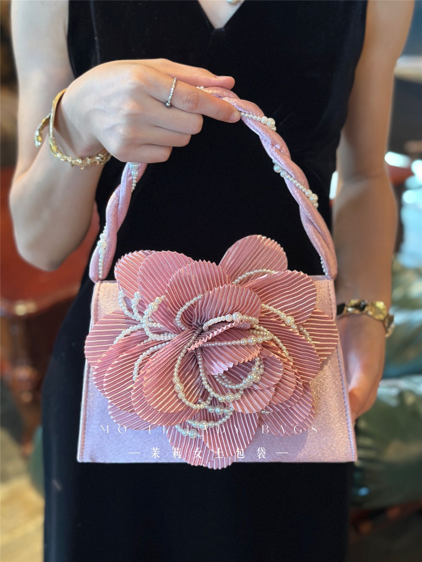 Borsa a Mano con Motivo Florea - Women'S Bags Holiday recensione e prezzo