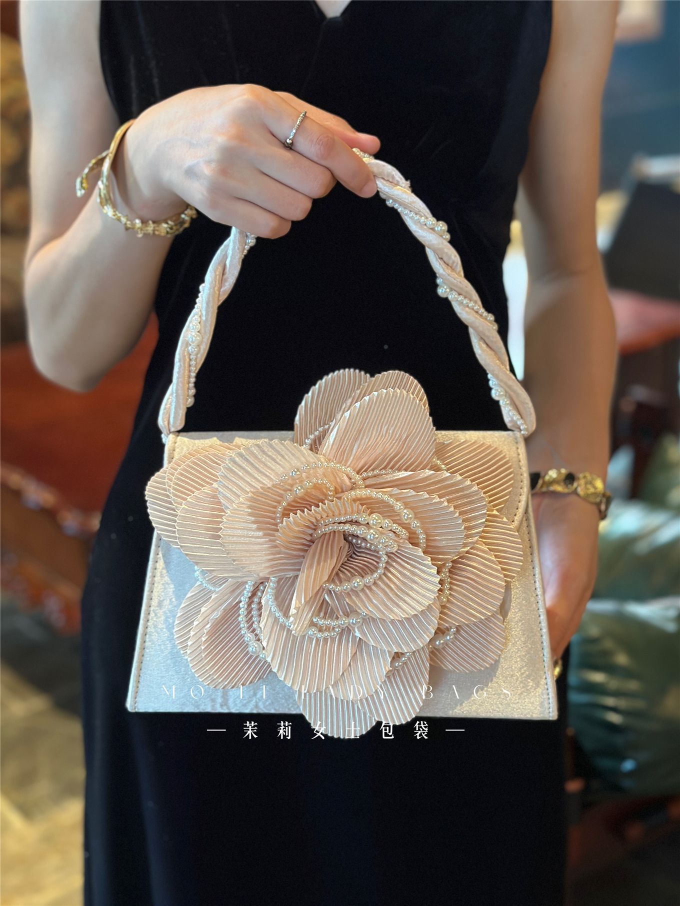 Borsa a Mano con Motivo Florea - Women'S Bags Holiday recensione e prezzo