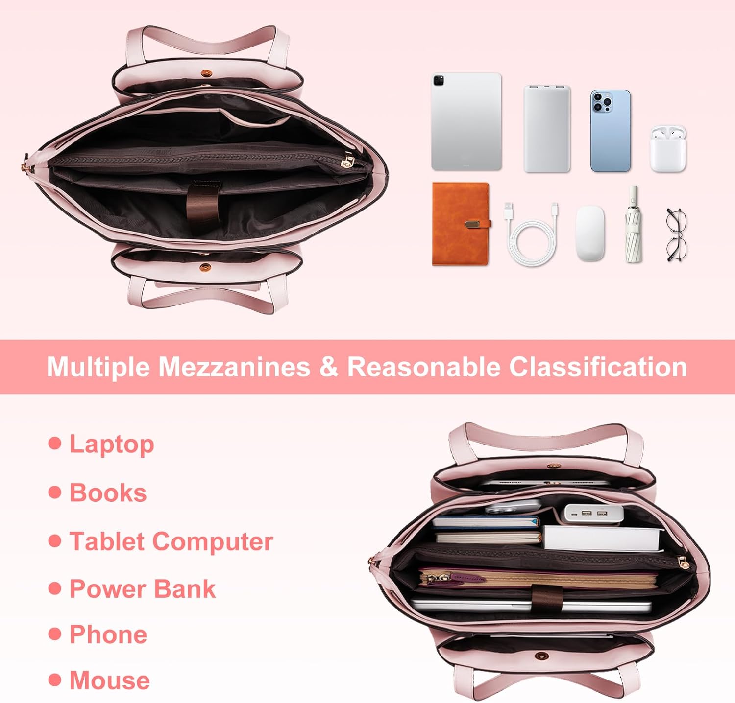 Borsa tote per laptop Borsa da - Women Bags Pk recensione e prezzo