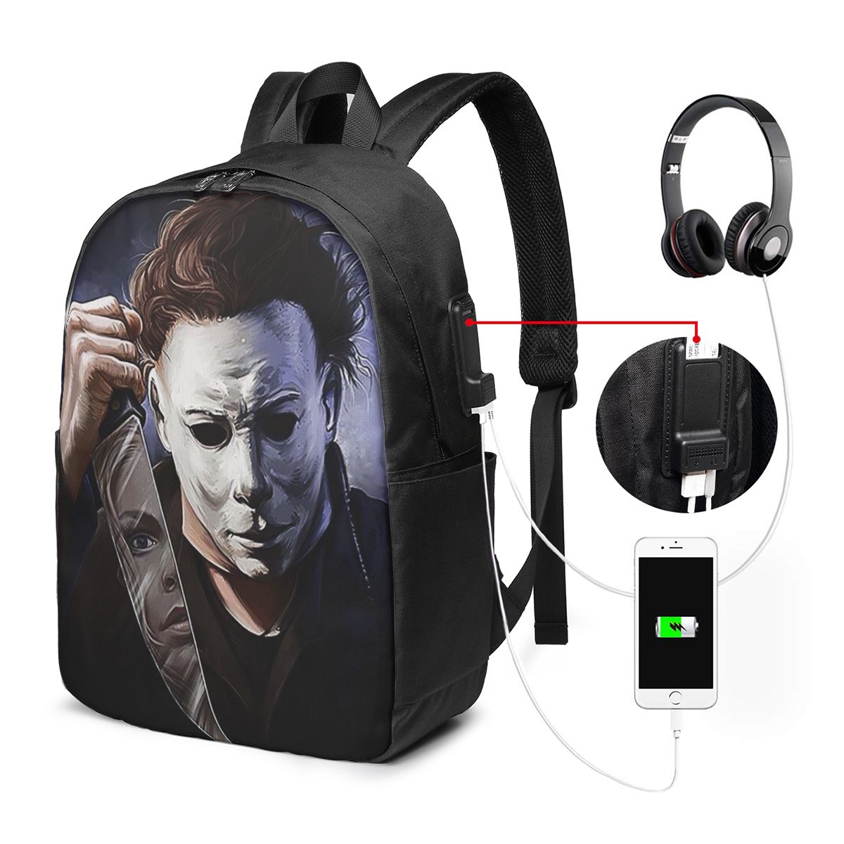 Zaino Michael Myers, borsa da  - Women Bags For College recensione e prezzo