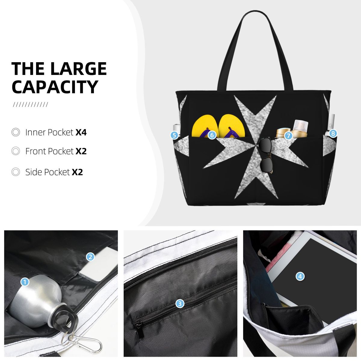 Borsa da spiaggia grande da do - Women Bags Malta recensione e prezzo