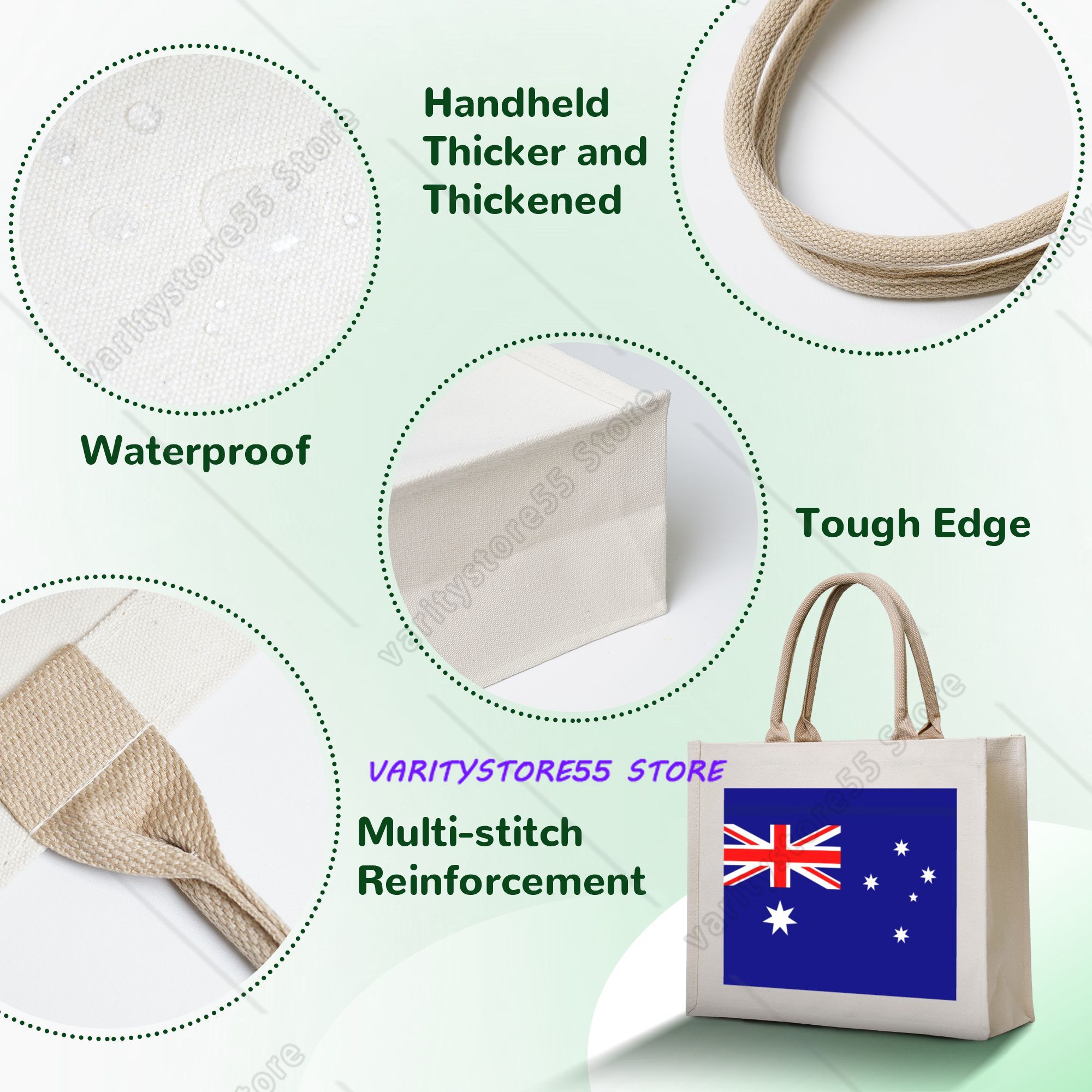 Borse per la spesa con bandier - Women Bags Australia recensione e prezzo