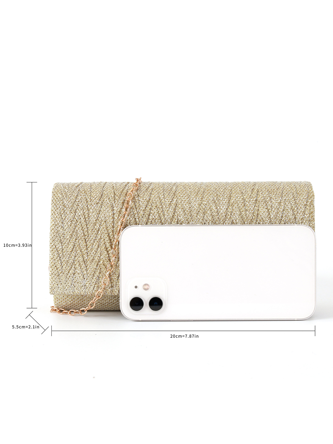 Bellissima pochette dorata, pi - Women Bags Pk recensione e prezzo