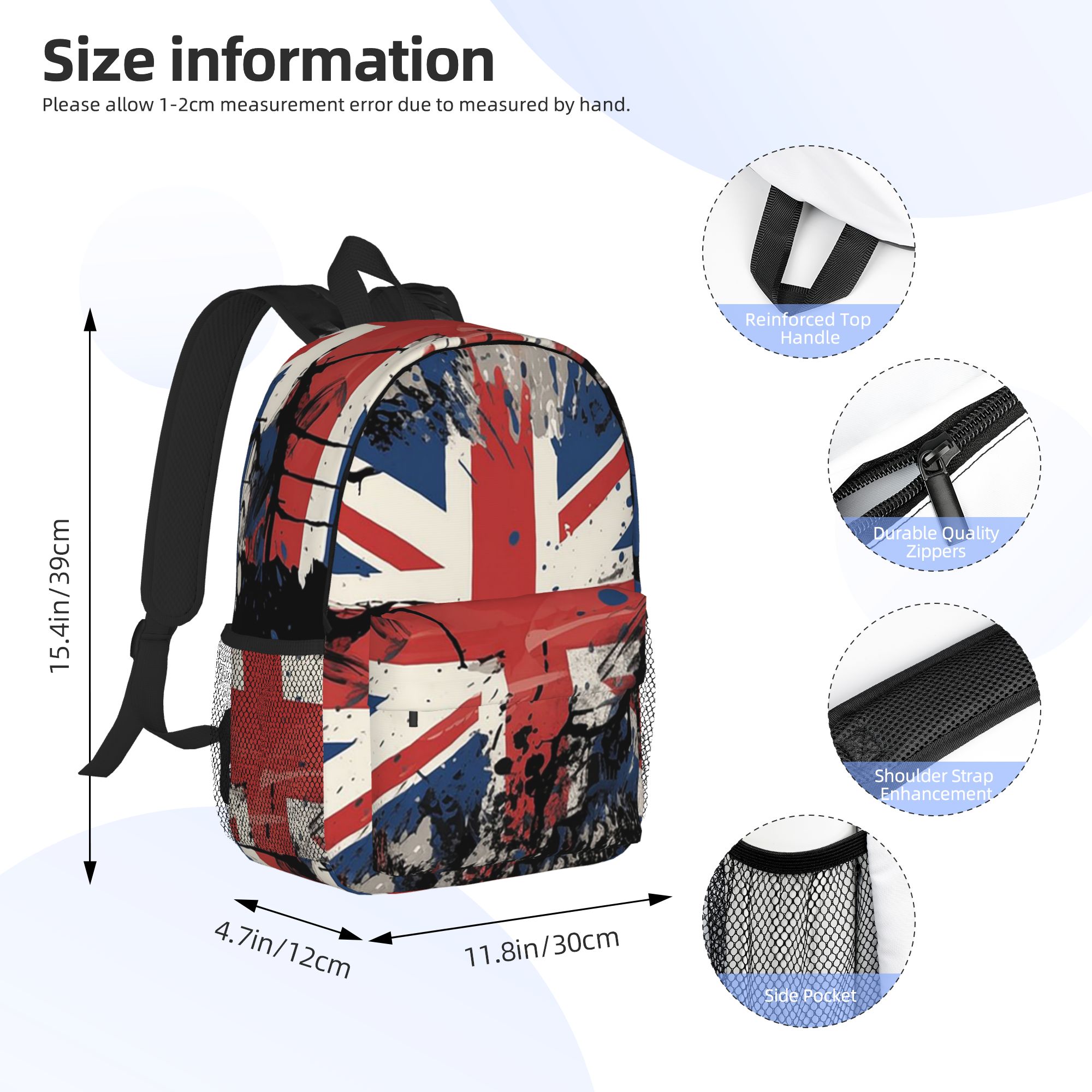 Zaino con bandiera Union Jack  - Women Bags Uk Sale recensione e prezzo