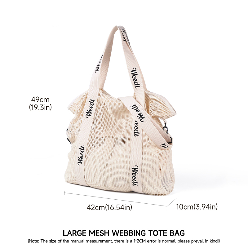 Weedi Fashion Mesh borsa tote  - Women'S Bags Holiday recensione e prezzo