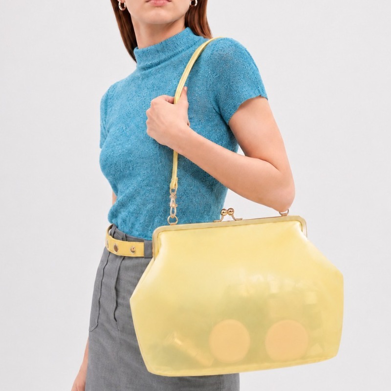Borsa Trasparente in PVC Imper - Hobo Bag Slouchy recensione e prezzo
