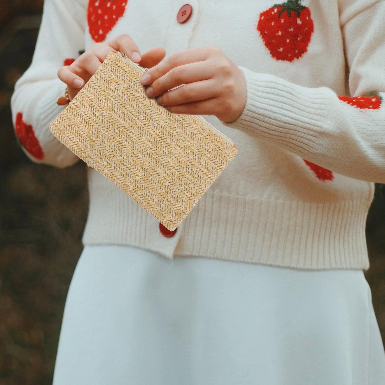 Borsa a tracolla in paglia da  - Women Bags Handmade recensione e prezzo
