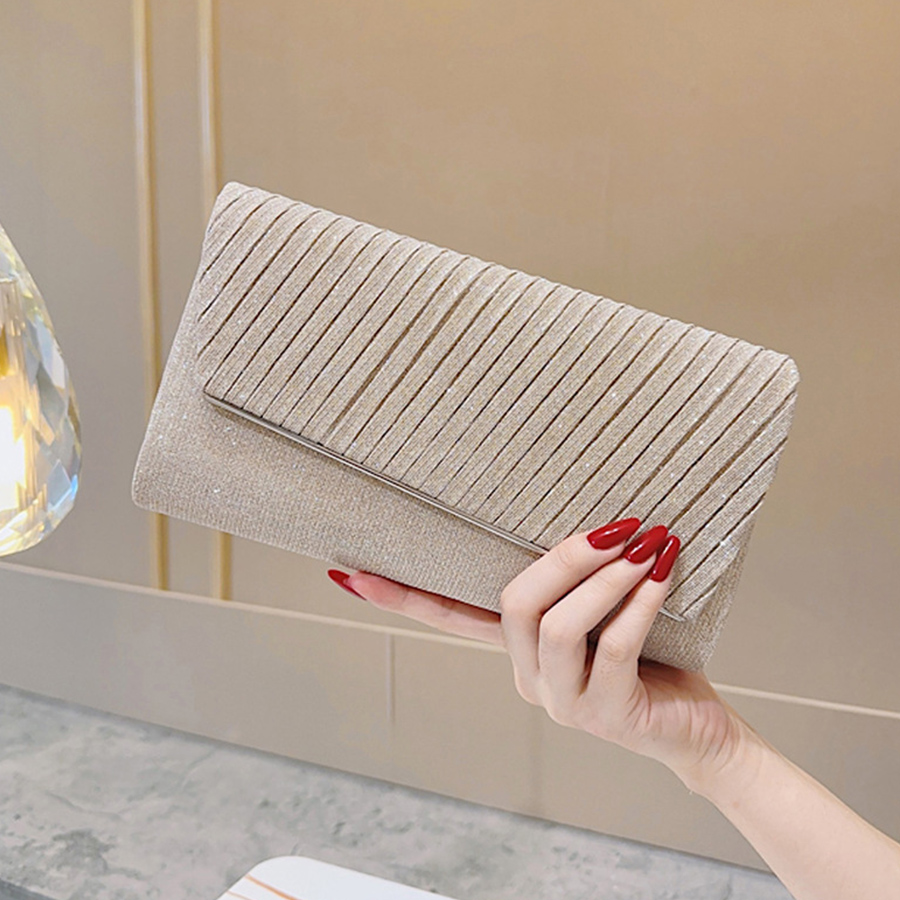 Borse da sera con pieghe scint - Flap Bag Envelope recensione e prezzo