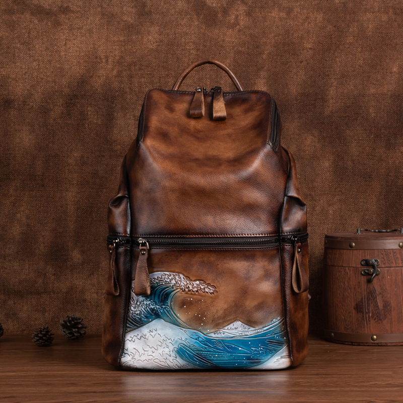 Zaino da donna in vera pelle m - Women Bags Handmade recensione e prezzo